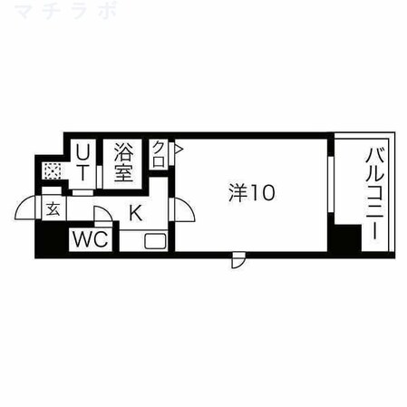 大曽根駅 徒歩15分 4階の物件間取画像